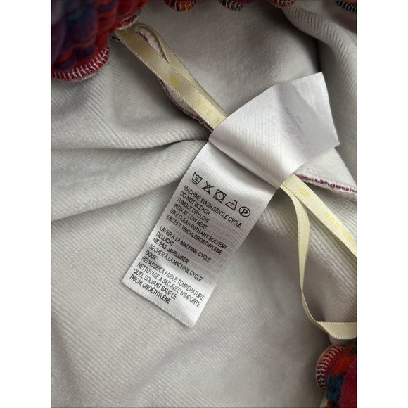 Farm Rio Jungle Tie Dye Tropical Joggers Sweatpants Red Purple Size Medium - Picture 5 of 9